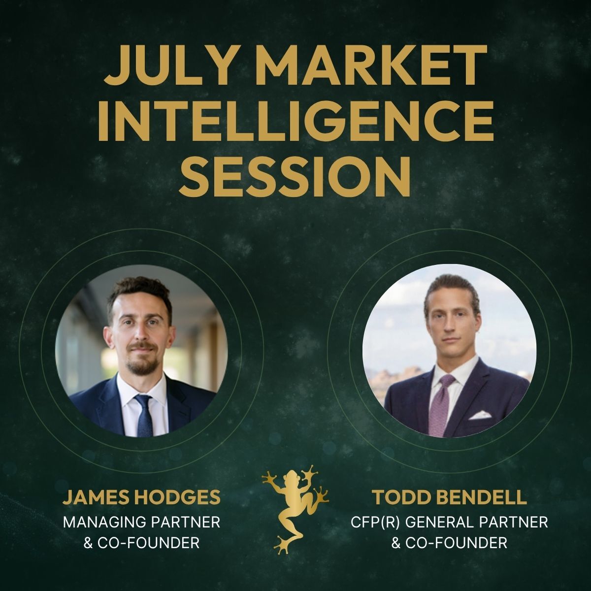 Amphibian Webinar July Market Intelligence